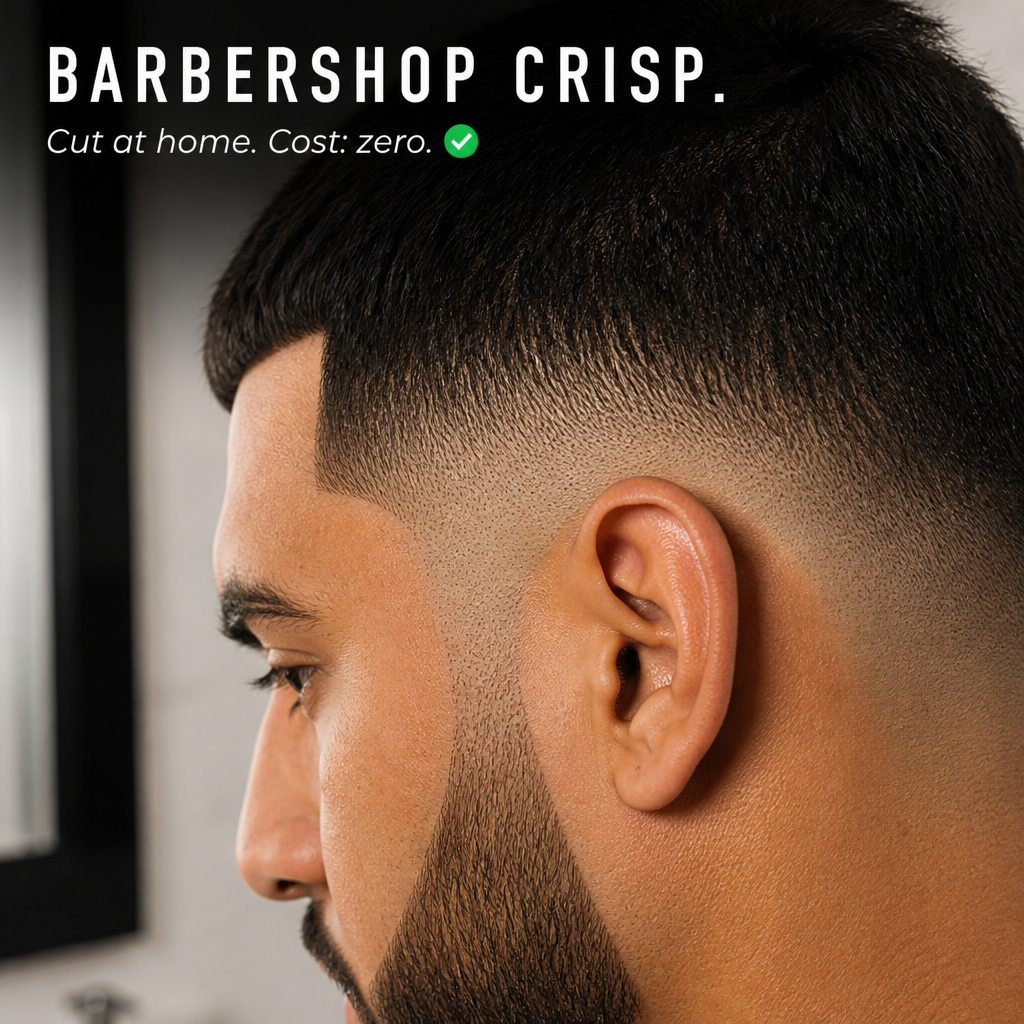EdgeCraft™ Vintage T-Blade Trimmer — Shape Fades & Edges with Pro Barber Precision