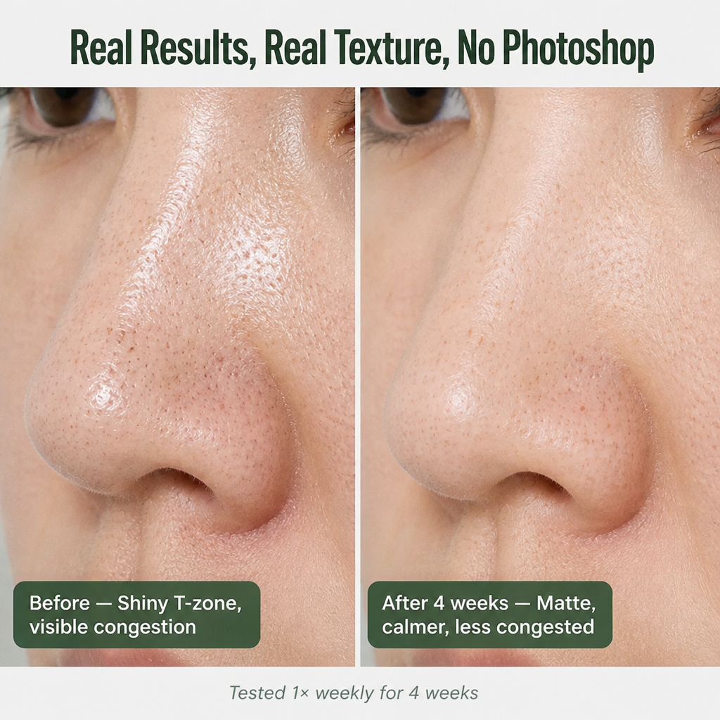 LioraPure™ — Apply Green Tea Clay in 30 Seconds, Wash Off in 10