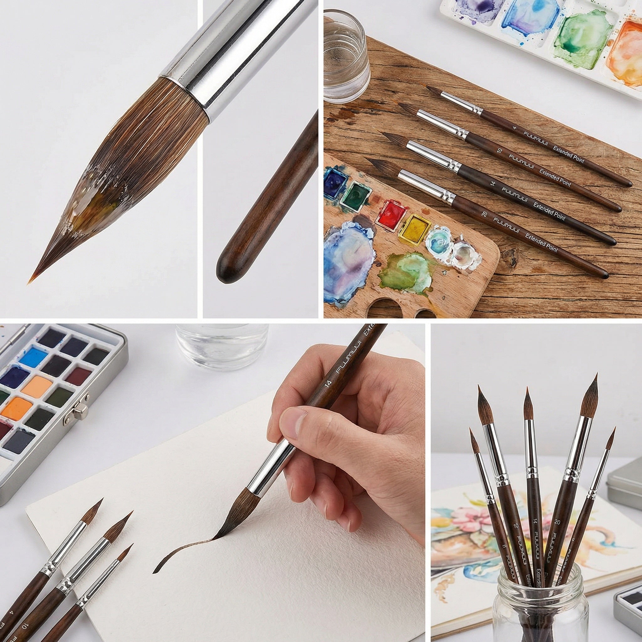 LumeArt™ Brush Sets — Unleash Flawless Control to Paint Your Passion Without Limits