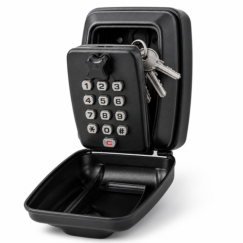 Weatherproof Metal Adjustable Combination Key Safe (Wall-Mount)