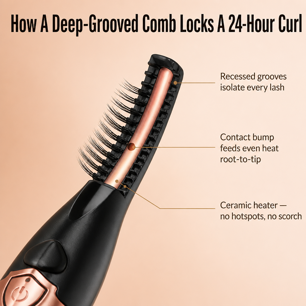 VeluxeCurl™ — Elevate Stick-Straight Lashes With a Full-Day Salon Curl