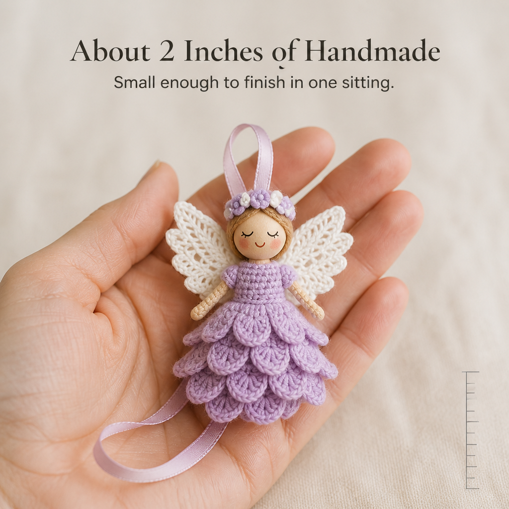 AmoraHalo™ — Knit a Little Keepsake Angel That Speaks Louder Than Store-Bought