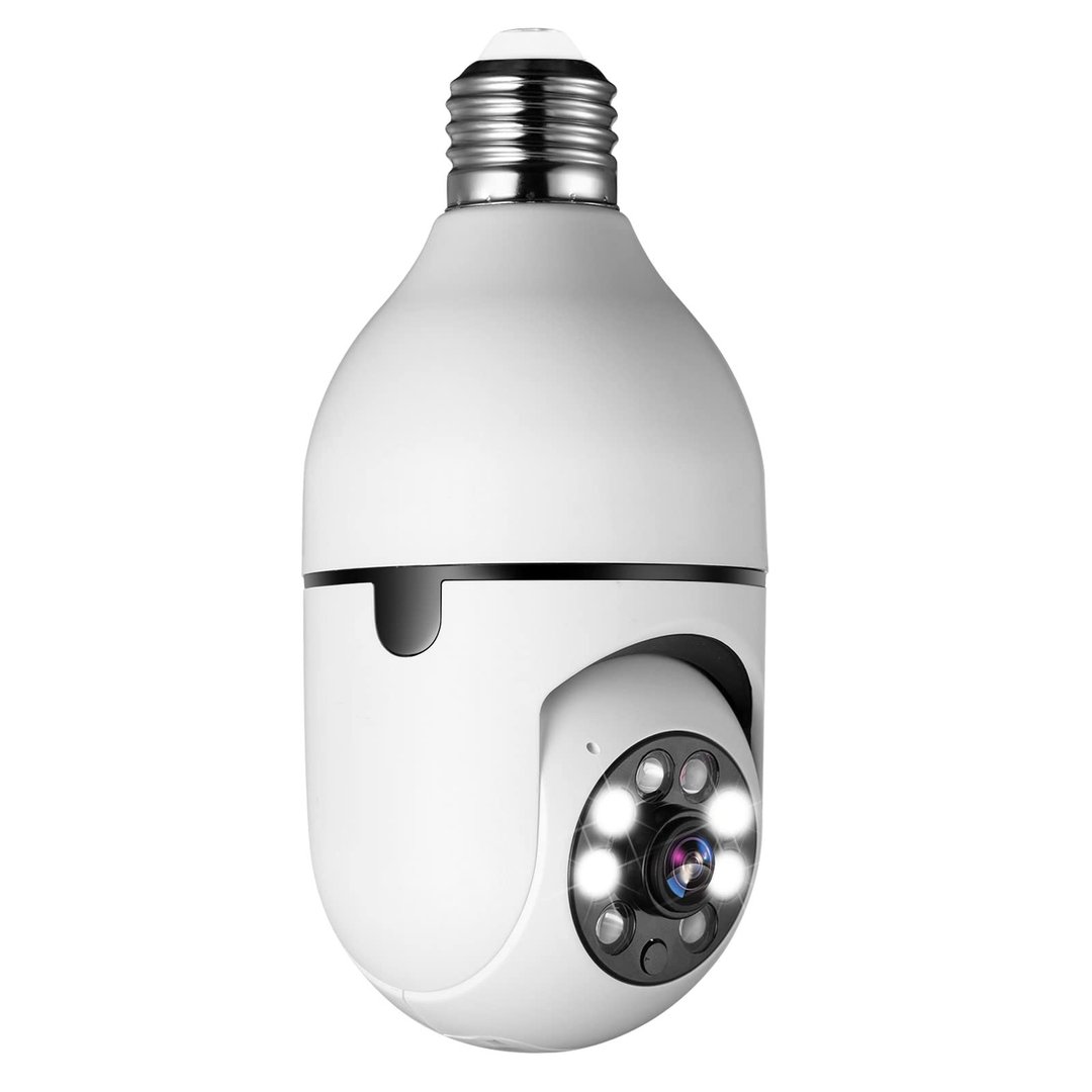 CCTV Security Camera | 360° Panoramic View | Full HD Night Vision | BulbCam360