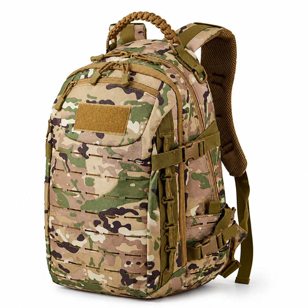 500D Cordura Waterproof Tactical Backpack (30L, Laptop Sleeve)