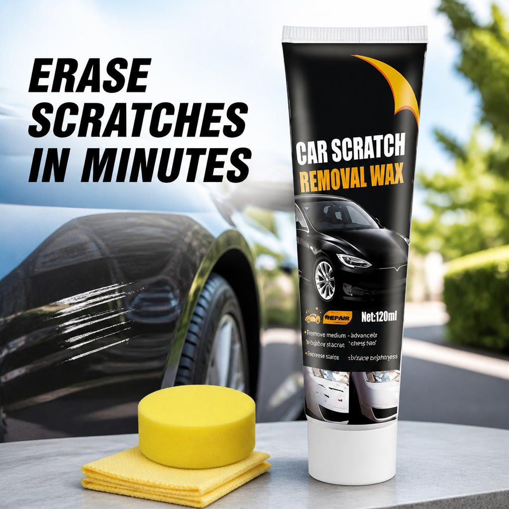 RadiantRide™ Scratch Renewal Paste — Transform Your Car’s Look and Pride in Minutes