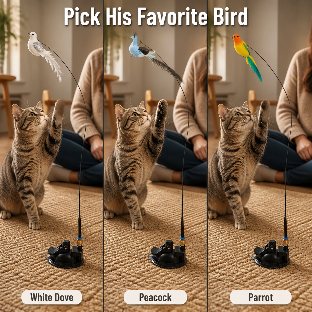FeliFrenzy™ — Stick It On, Leave It Be, See Your Cat Chase for Hours