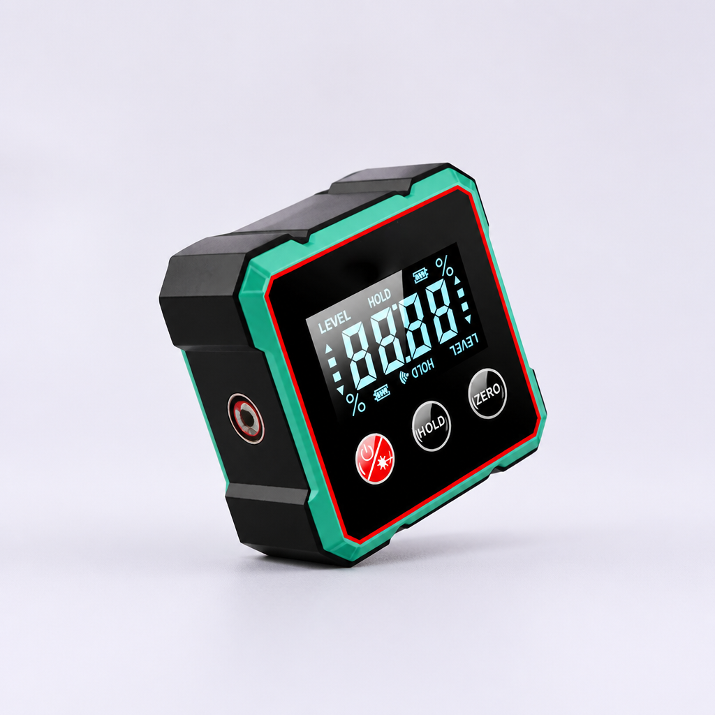 VeroTilt™ Magnetic Digital Angle Meter — Lock In Perfect Angles Instantly and Work Confidently