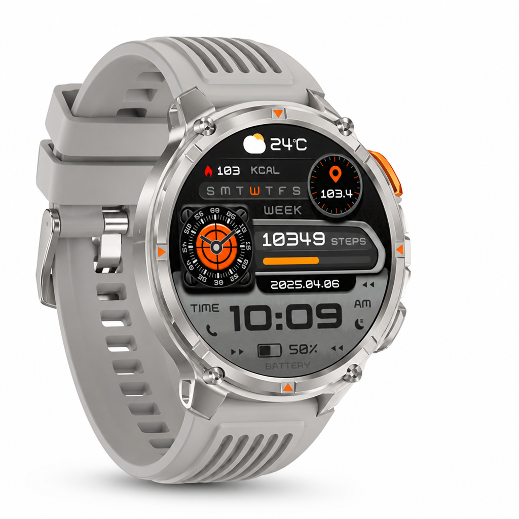 1.7-Inch HD Display Men's Smartwatch (90-Day Standby)