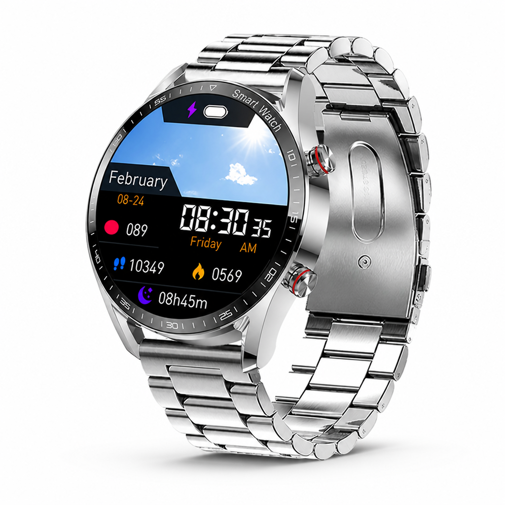 Wireless Calling Multi-Sport Water-Resistant Smartwatch