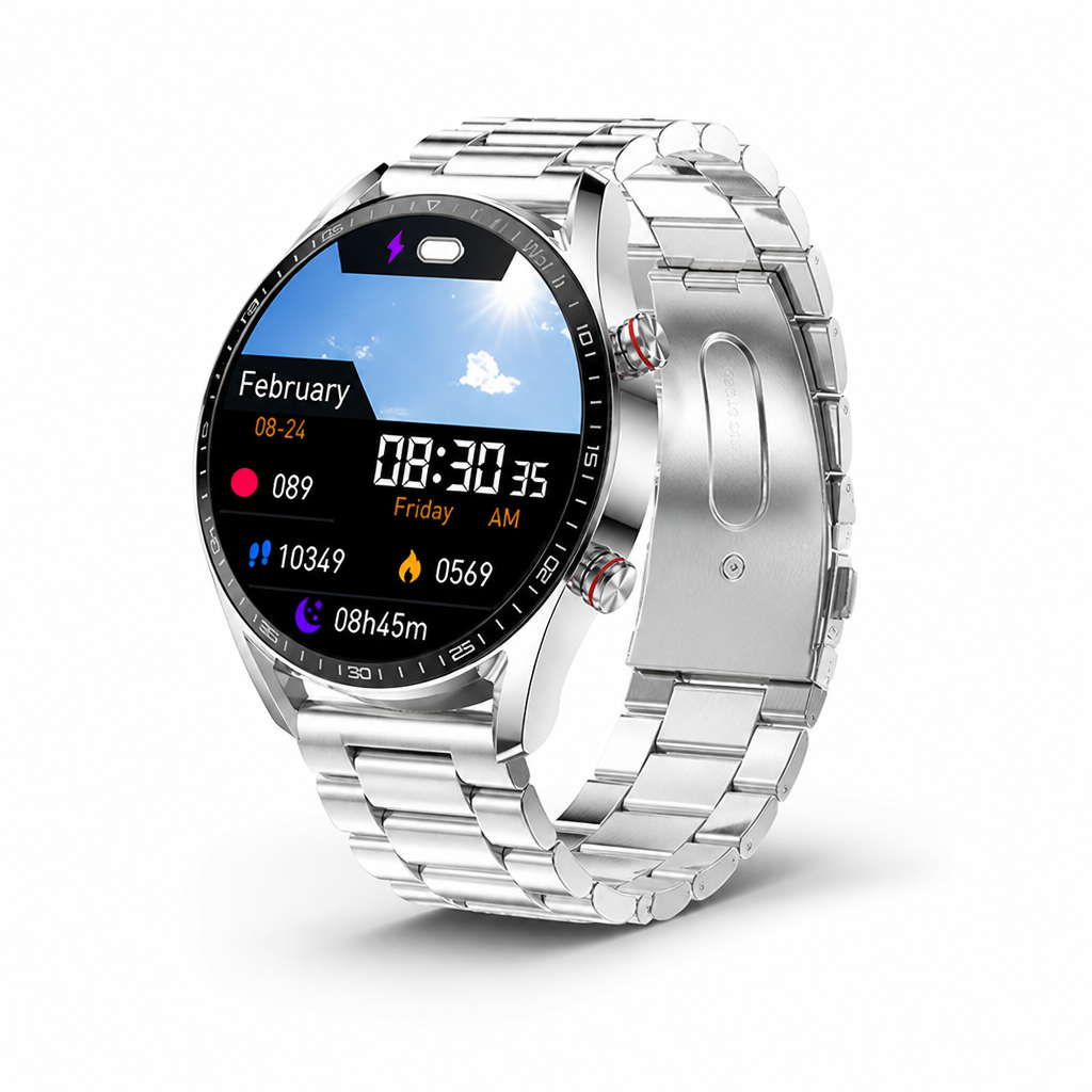 Water-Resistant Multi-Sport Smartwatch (Call Answering)