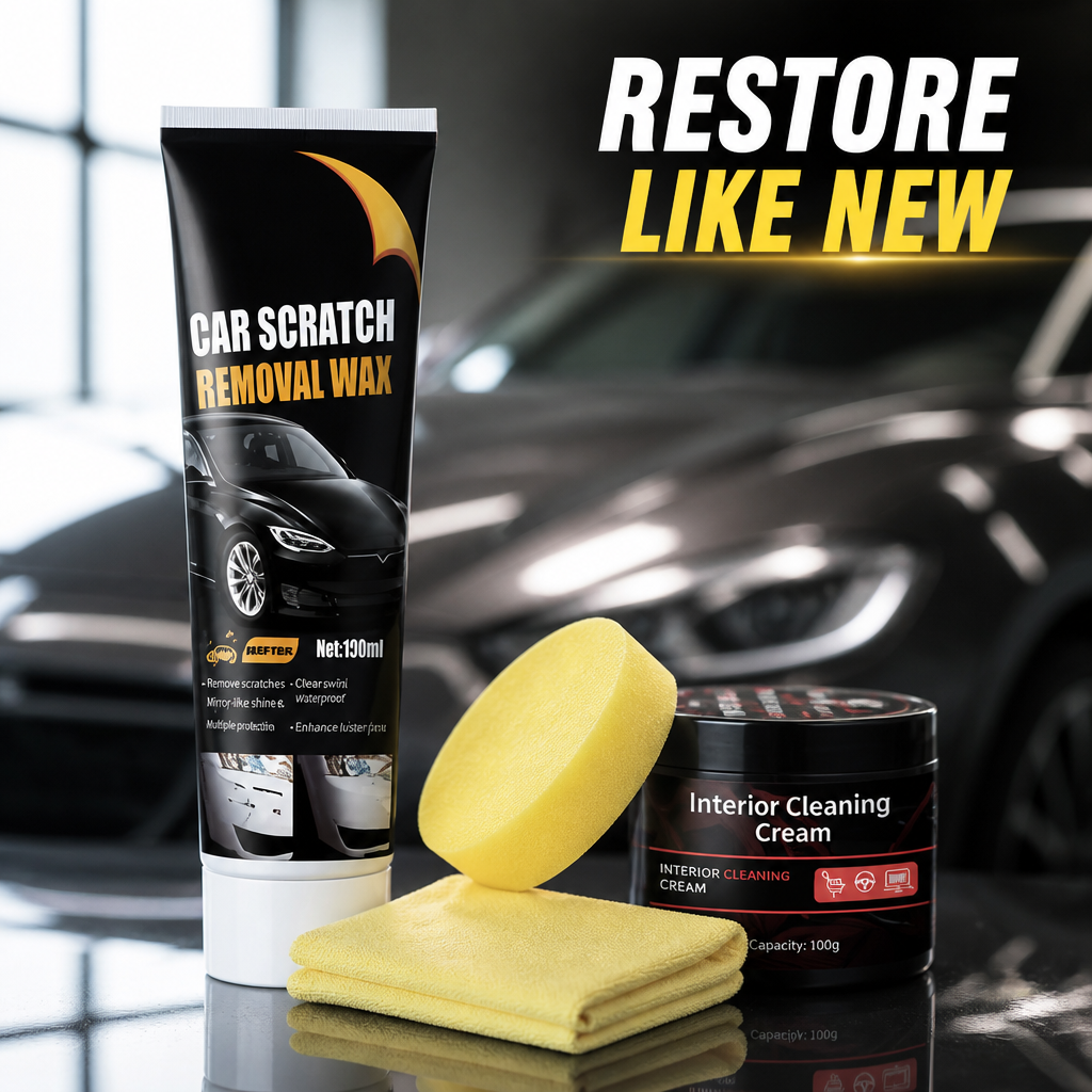 RadiantRide™ Scratch Renewal Paste — Transform Your Car’s Look and Pride in Minutes