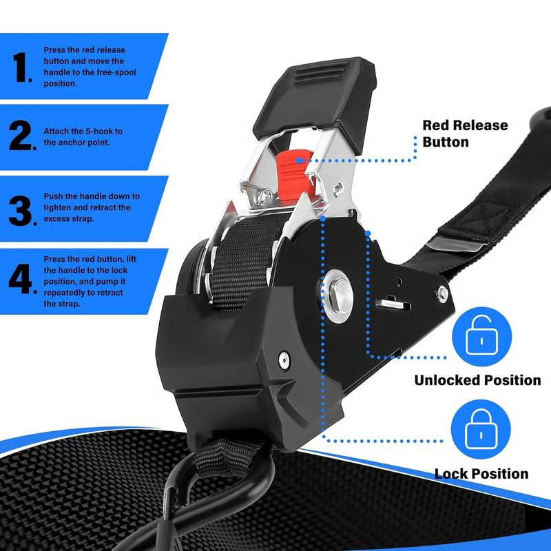 StrapForce™ — Lock Your Load Instantly for Rock-Solid Peace of Mind