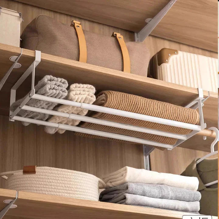 Cabinet Under-Shelf Organizer – Easy Installation Without Tools