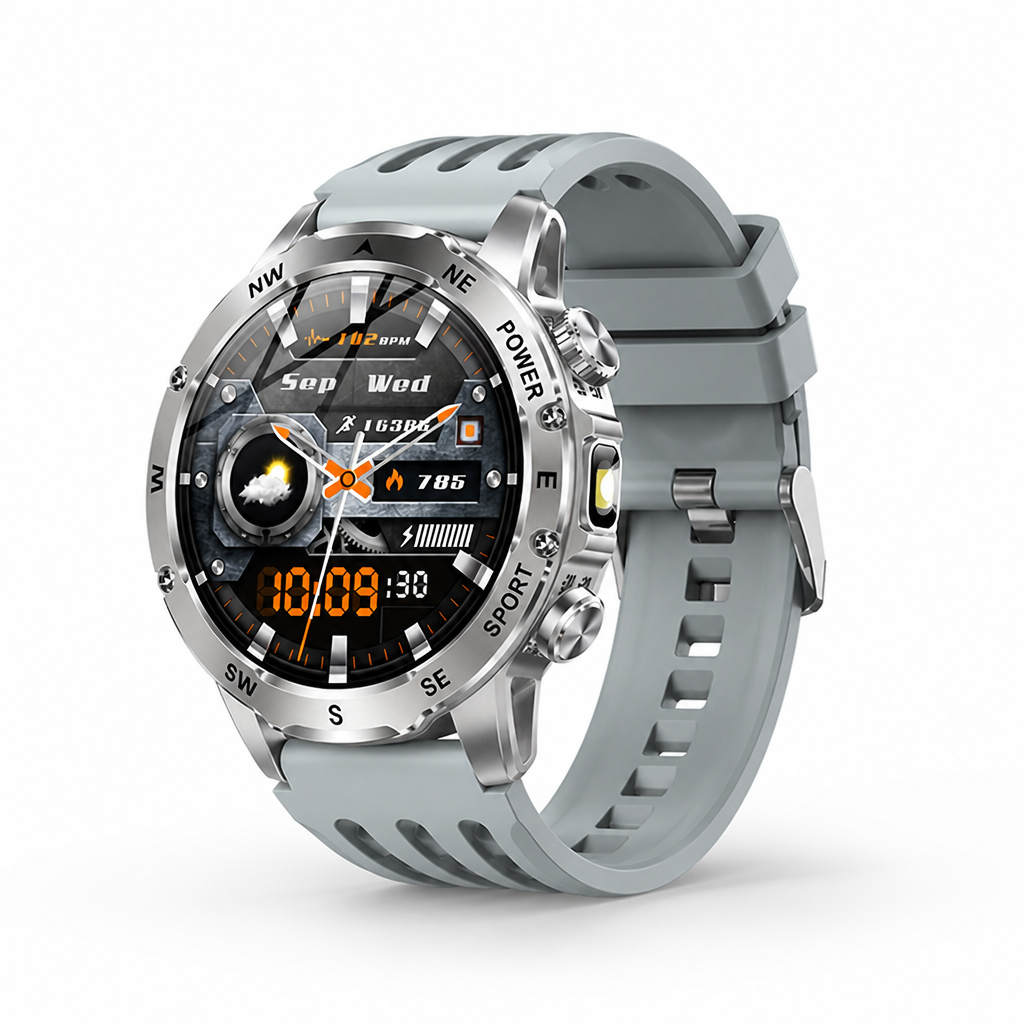 1.53-Inch HD Bluetooth Calling Swimproof Smartwatch