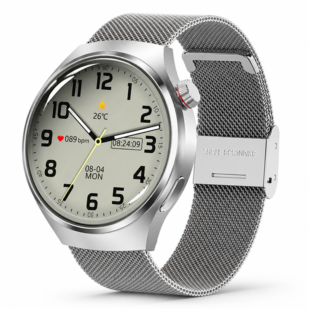 AMOLED HD EKG Smartwatch (GPS & Bluetooth Calling)