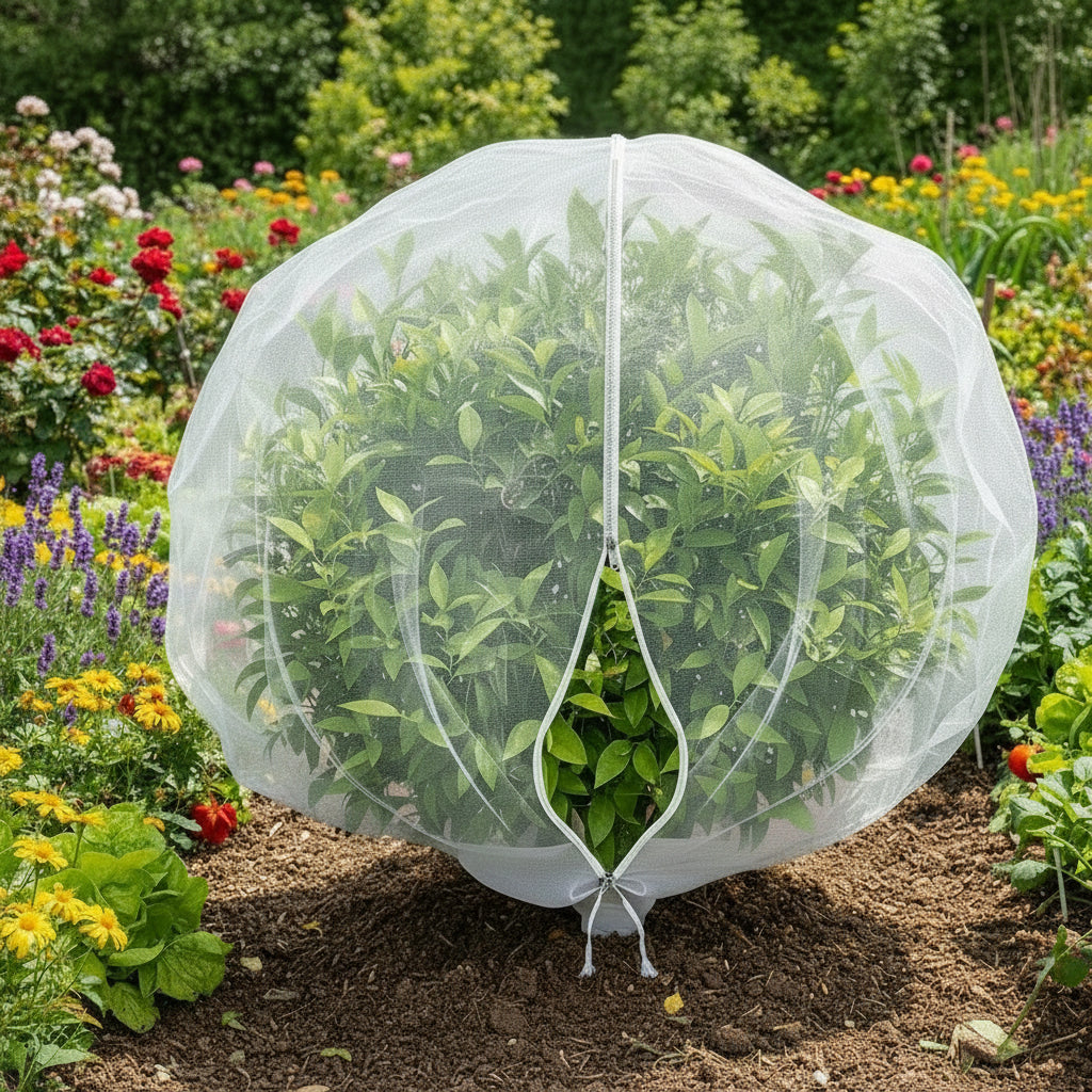 FruitGuard – Adjustable Mesh Bags for Tree Protection