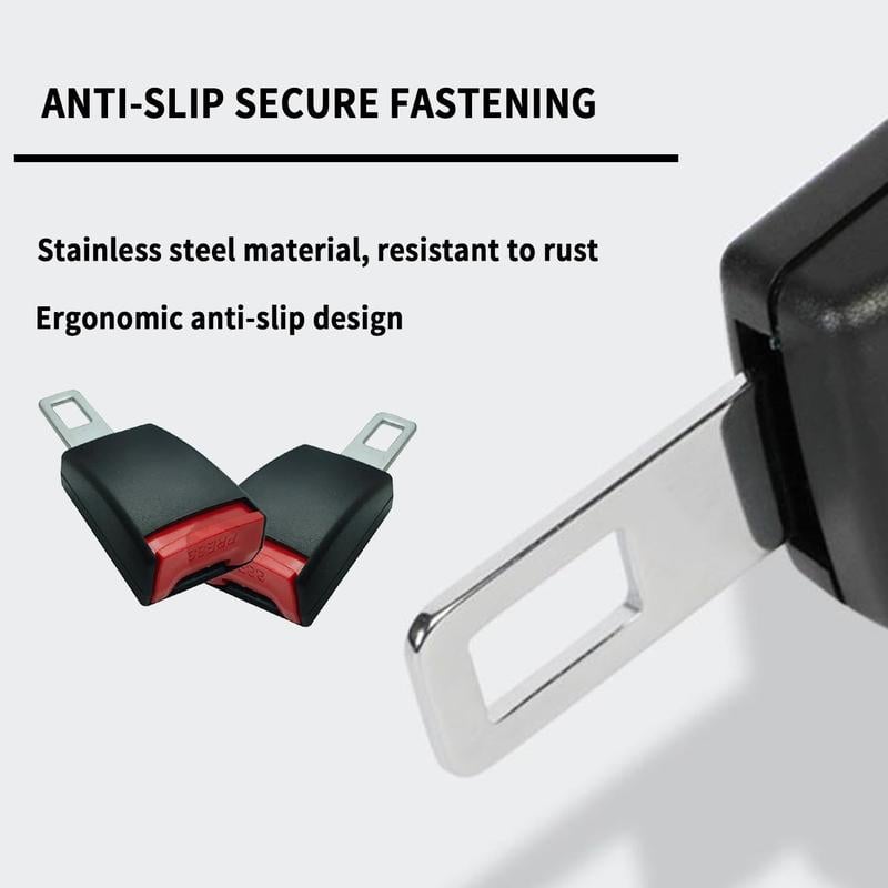 Stainless Steel Clip Seatbelt Extension