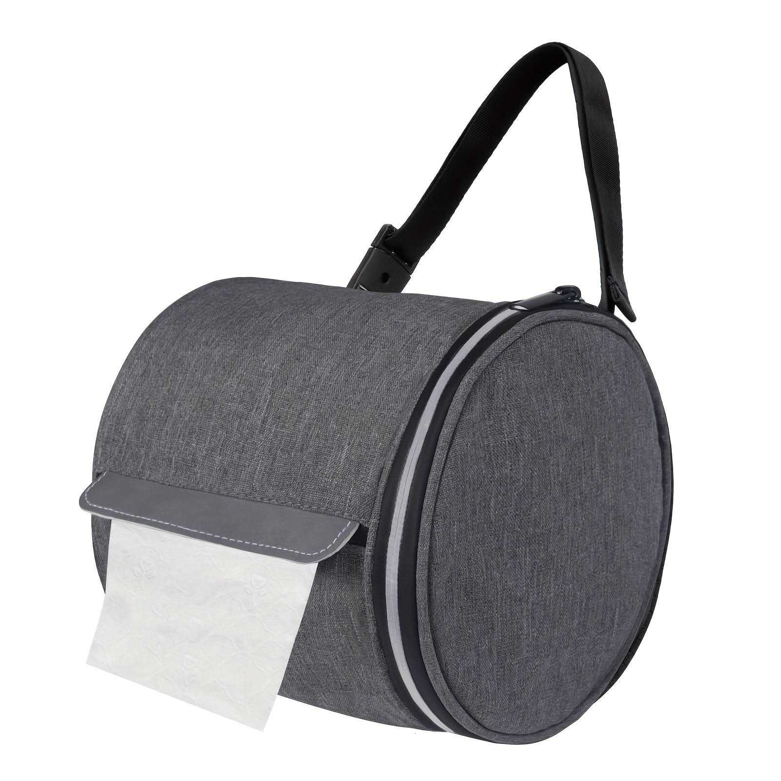 Honeycomb Toilet Paper Holder with Sturdy Fabric Cover