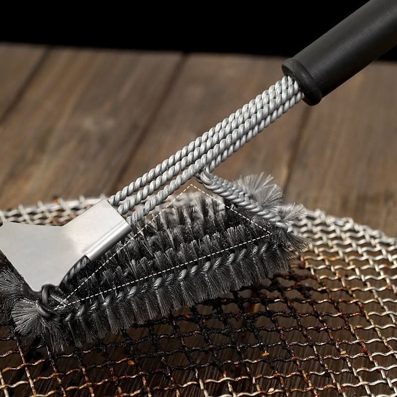 Heavy-Duty Grill Brush Set for Outdoor Cooking