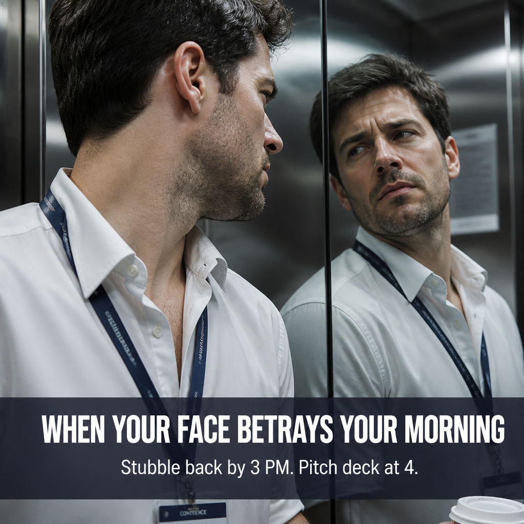 VersaSmooth™ — Vanish 5 O'Clock Shadow in 60 Seconds, Mirror Unneeded
