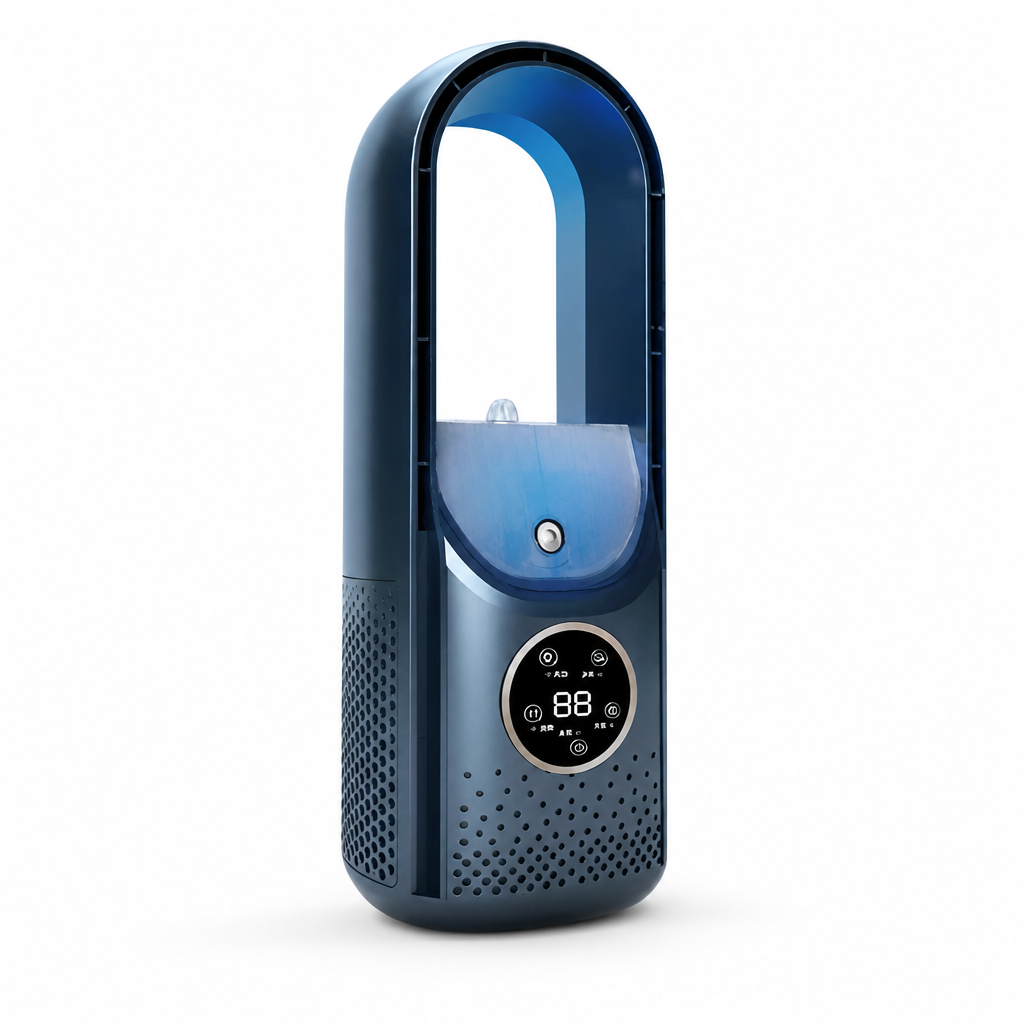 Bladeless Portable Whisper-Quiet Air Cooling Fan