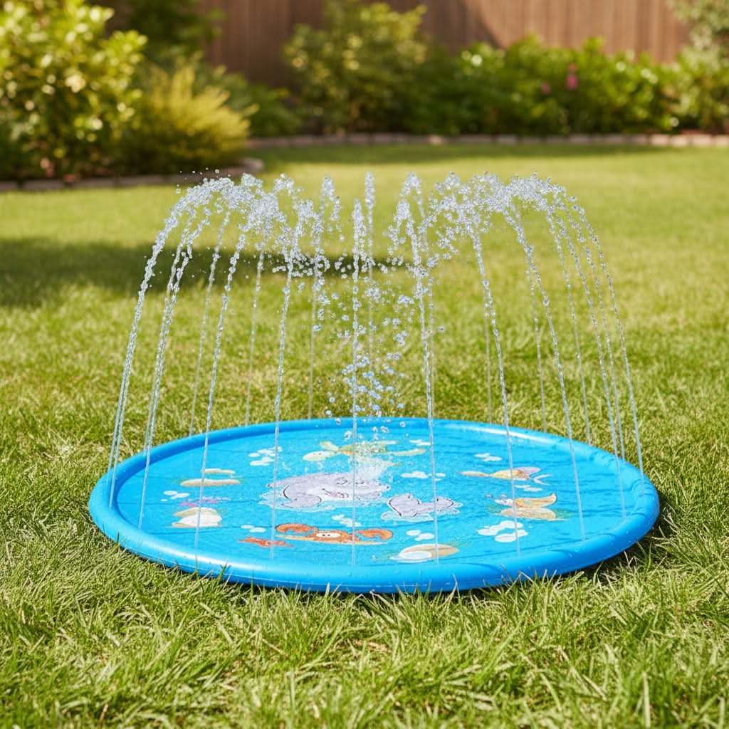 Summer Water Spray Mat for Outdoor Family Enjoyment