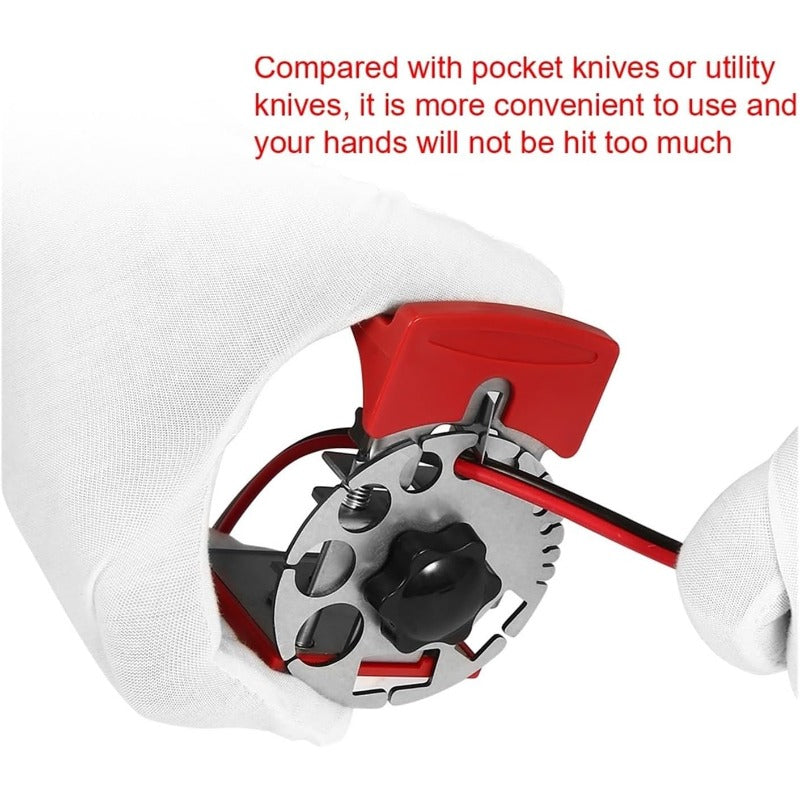 Adjustable Depth Cable Stripper – Accurate Wire Cutting Tool