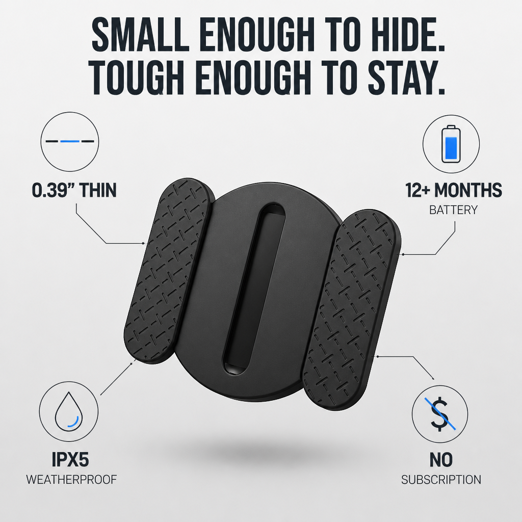 StealthStick™ — Conceal It Beneath Your Car, Track It From Anywhere