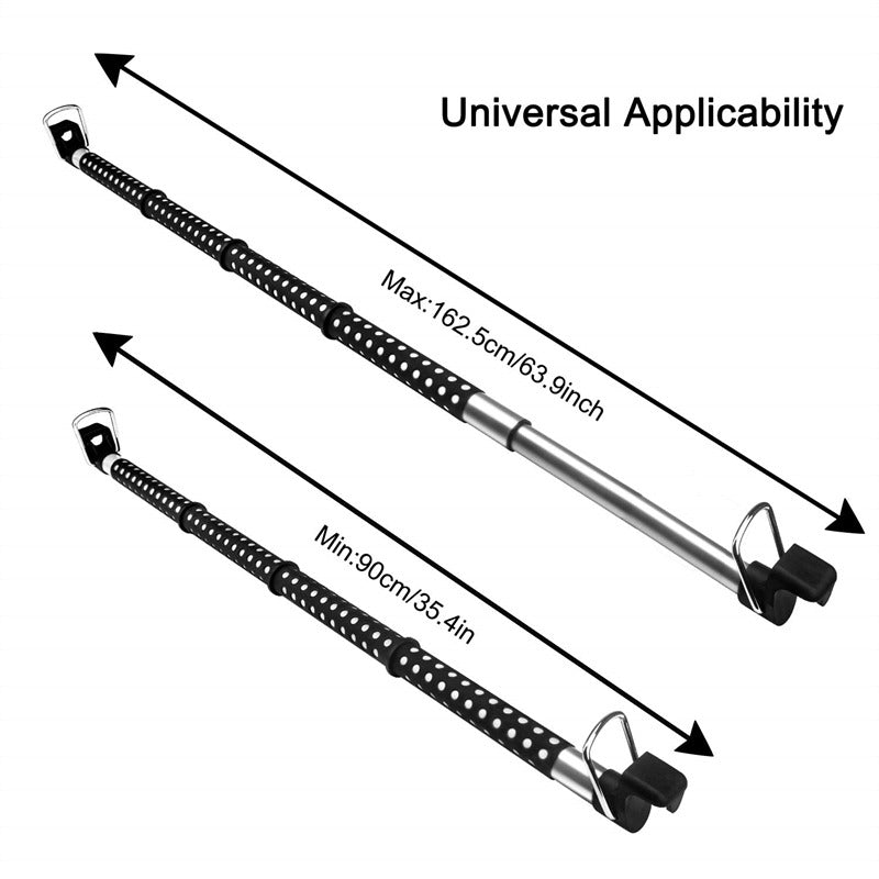 Expandable Clothing Rack for Cars | Telescopic Hanger Bar for Travel