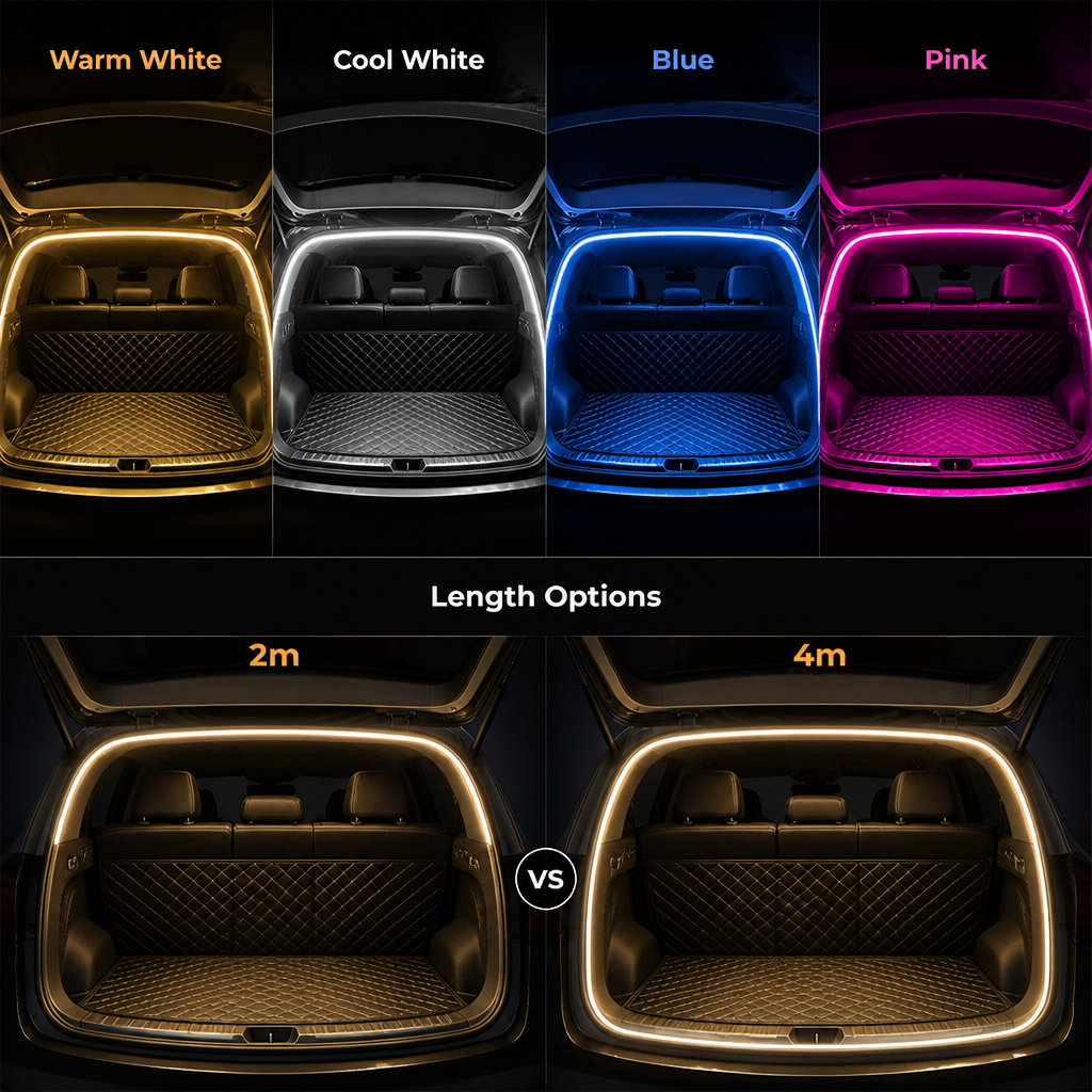 RadianceTrack™ — Lights Up Your Trunk Automatically Each Time You Open It