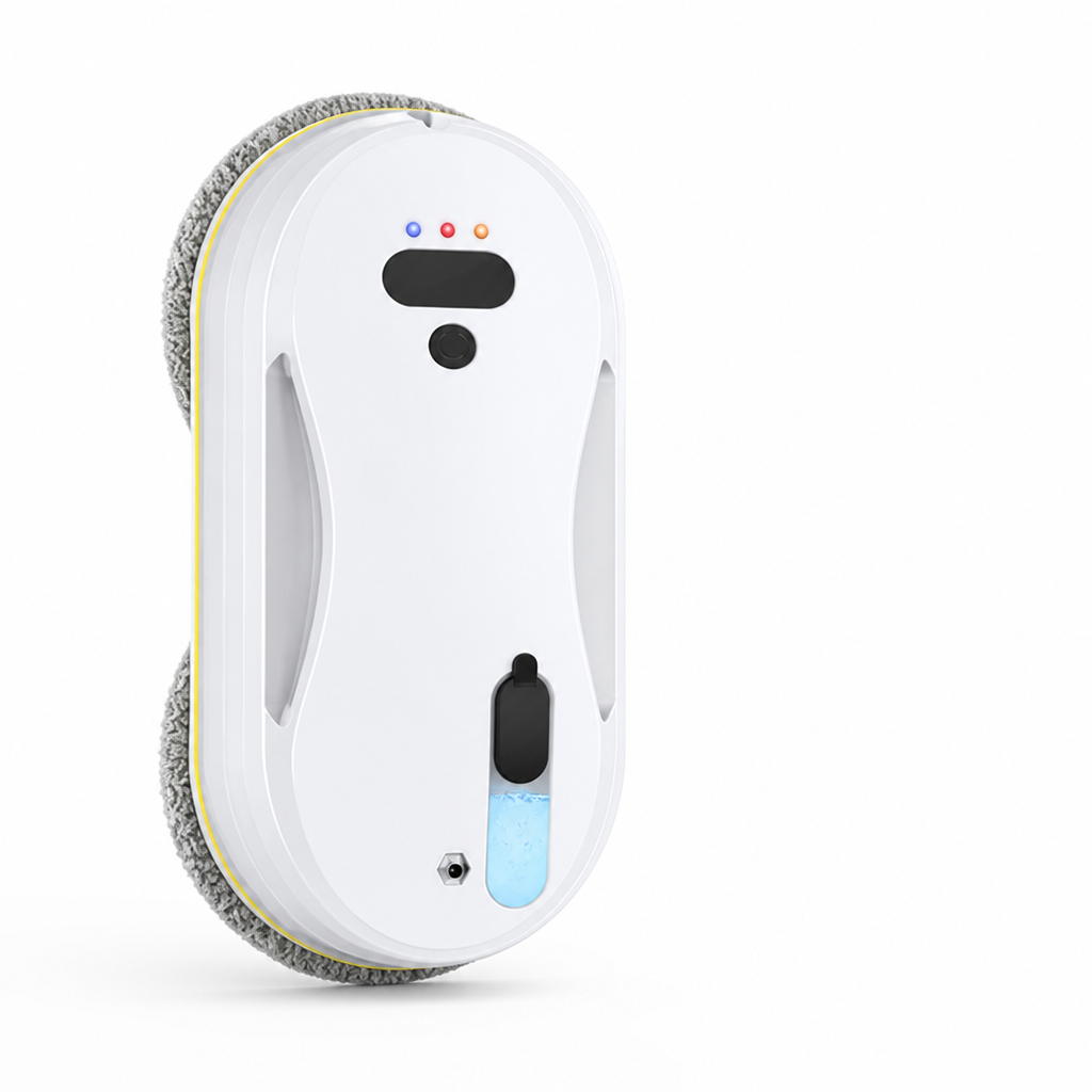 Strong Suction Integrated Spray Robotic Window Cleaner