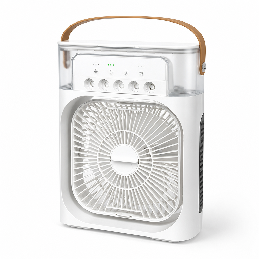 Portable Misting & Adjustable Airflow Personal Air Cooler