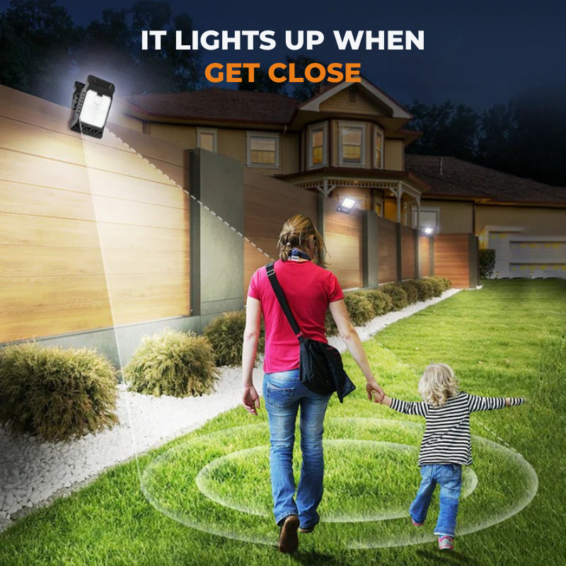 LumaRay™ — Clip Solar Motion Lights Anywhere, No Wiring Needed