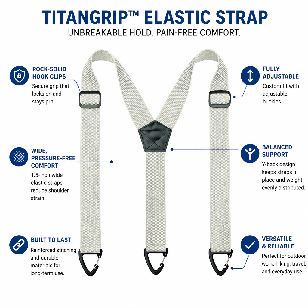 TitanGrip™ — Unbreakable Hold and Pain-Free Comfort for Every Adventure