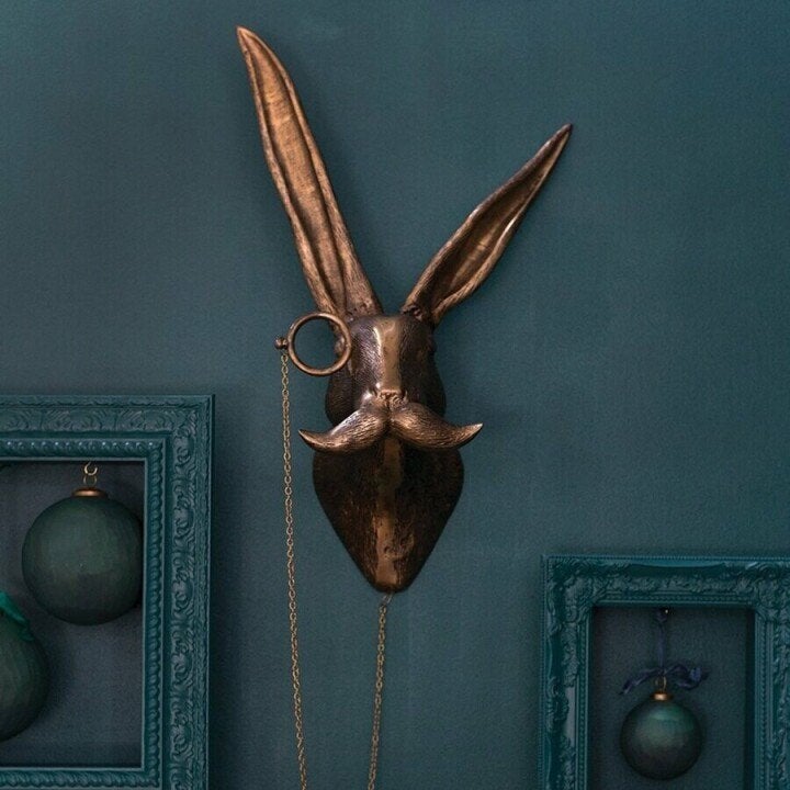 Creative Animal Head Wall Art for Home Decor