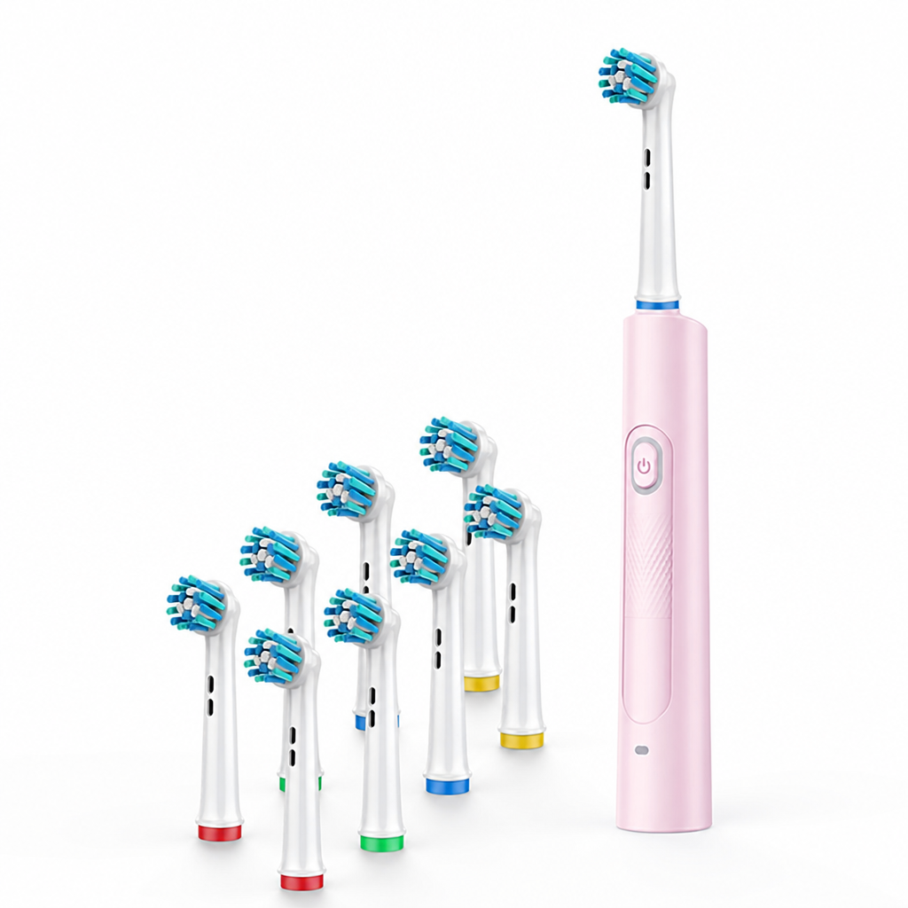 6D Rotating USB-Rechargeable Waterproof Electric Toothbrush