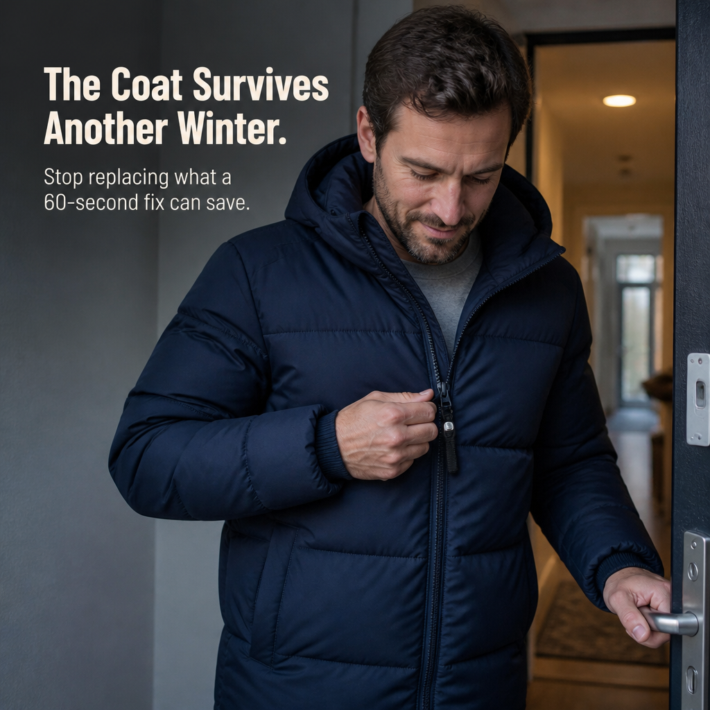 ZipRite™ — Revive Any Snapped Zipper Instantly in 10 Seconds