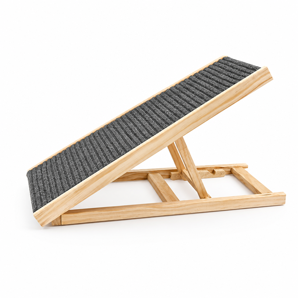 Foldable Height-Adjustable Non-Slip Pet Stairs