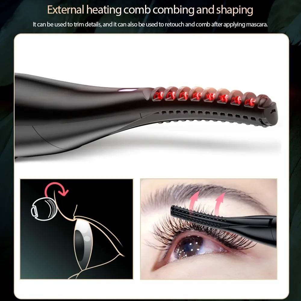 3-Setting Electric Eyelash Curler for Curling Lashes
