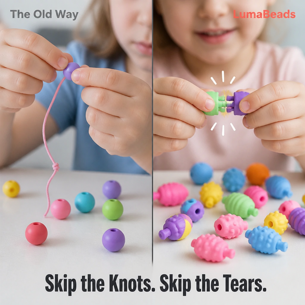 LumaBeads™ — Craft Bracelets, Rings, and Necklaces Without String or Knot