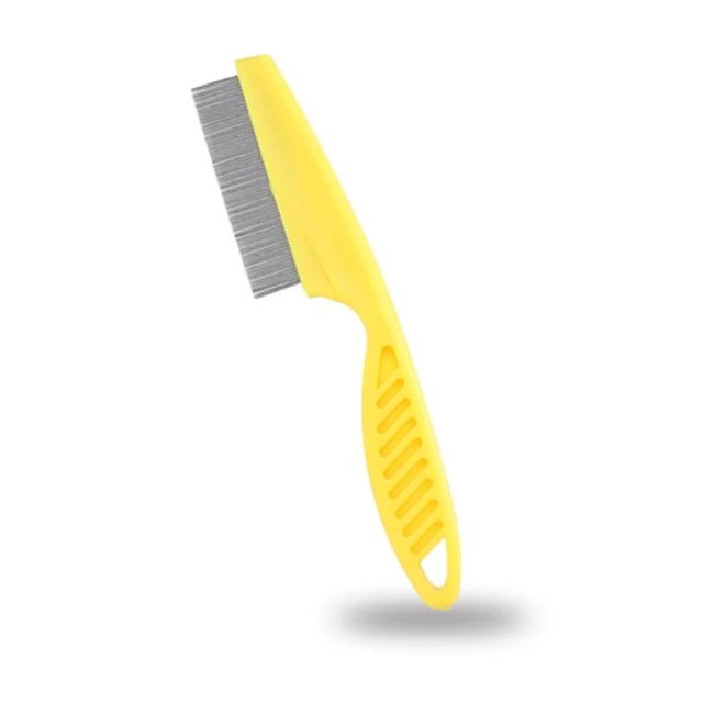 Stainless Steel Tooth Pet Grooming Comb for Gentle Coat Care
