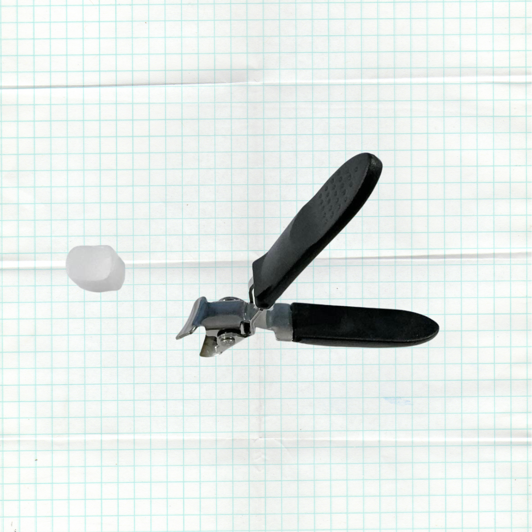 Curved Blade Nail Clippers for Accurate Trimming - Pack of 2