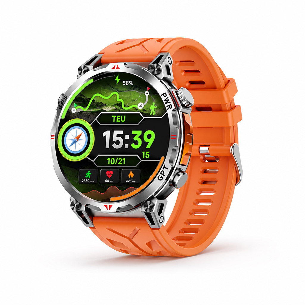 1.43-Inch AMOLED GPS Smartwatch