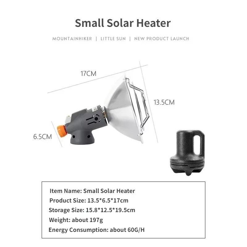 Compact Outdoor Heater – Portable Gas Heater for Camping Activities