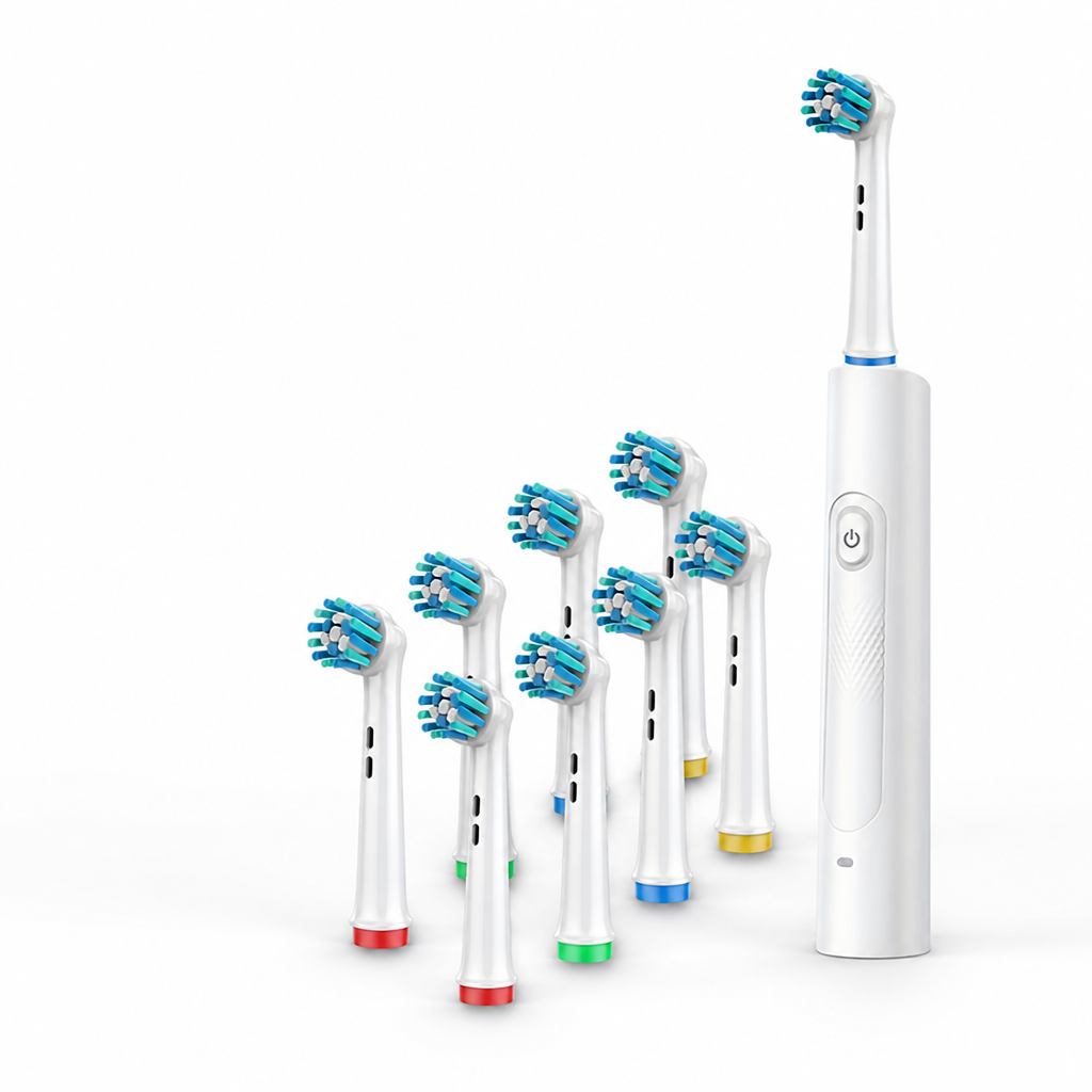 6D Rotating USB-Rechargeable Waterproof Electric Toothbrush
