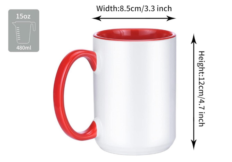 Crochet Patterned Ceramic Coffee Mug