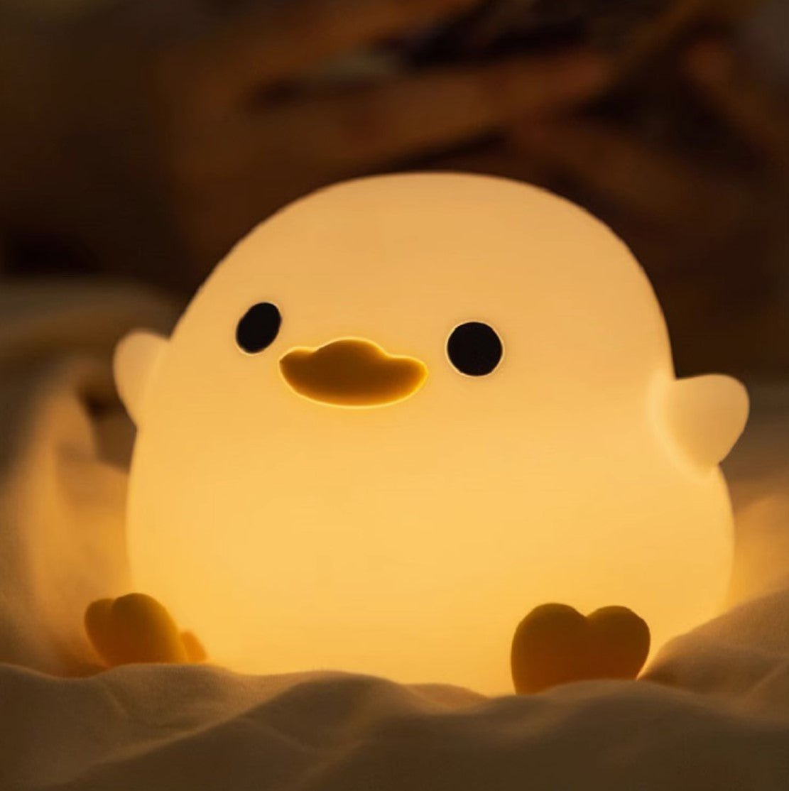 Touch-Controlled LED Chick Night Light with Timer Feature