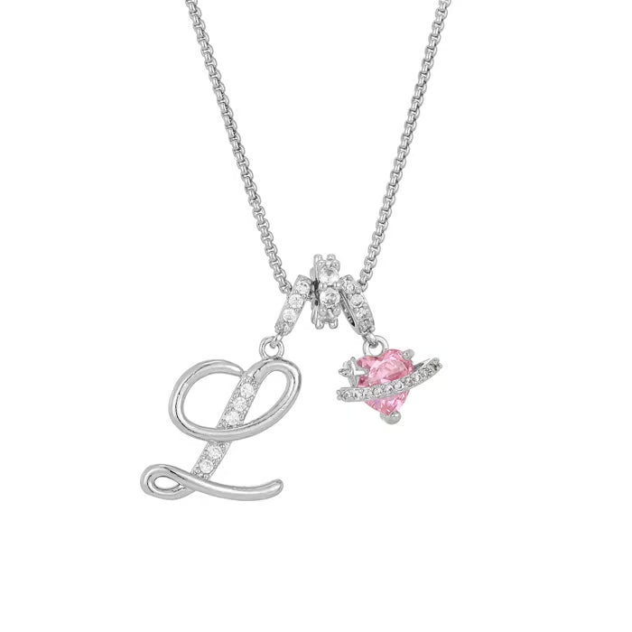 LuminaCharm™ 3-Layer Initial Pendant Necklace — Carry Your Unique Story with Effortless Glam and Confidence