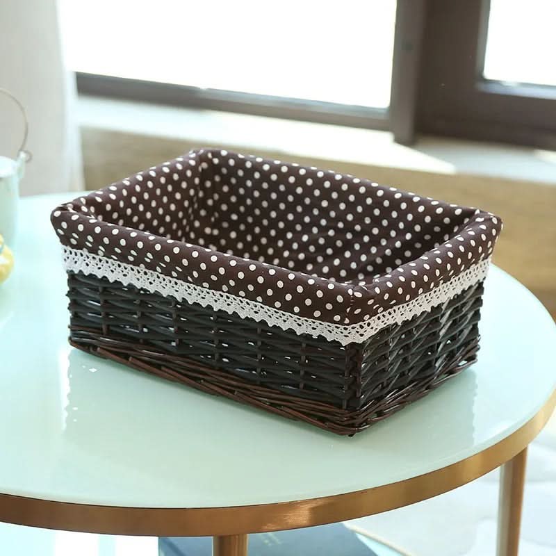 Handcrafted Storage Basket Organizer