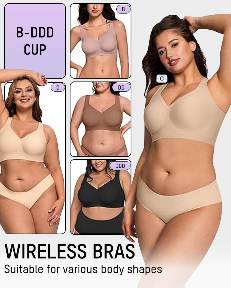 SereniFit™ — Embrace All-Day Freedom and Flawless Lift Without Wires or Pinches
